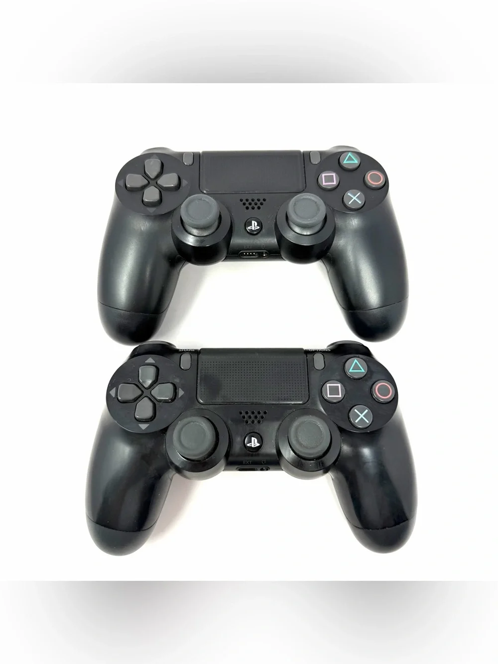 Lot of 2 - Sony Dualshock 4 Wireless Controller Black (CUH-ZCT2U) PlayStation 4